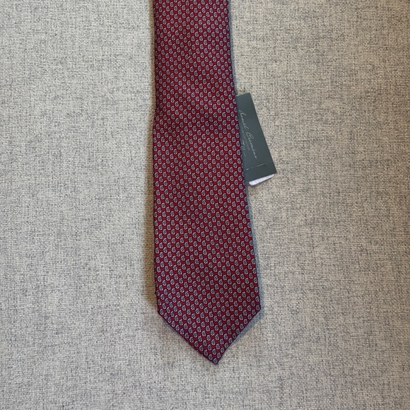 Daniel Cremieux Signature Red Necktie - Picture 1 of 3
